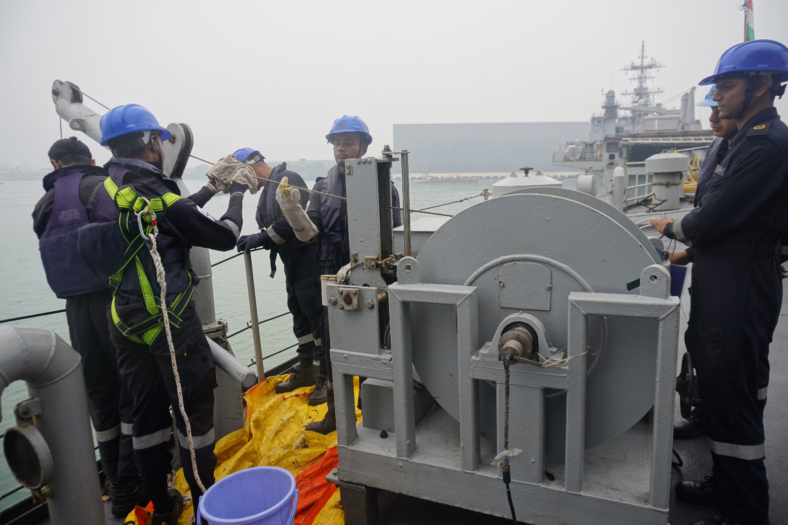 Sound Velocity Profile probe deployment
