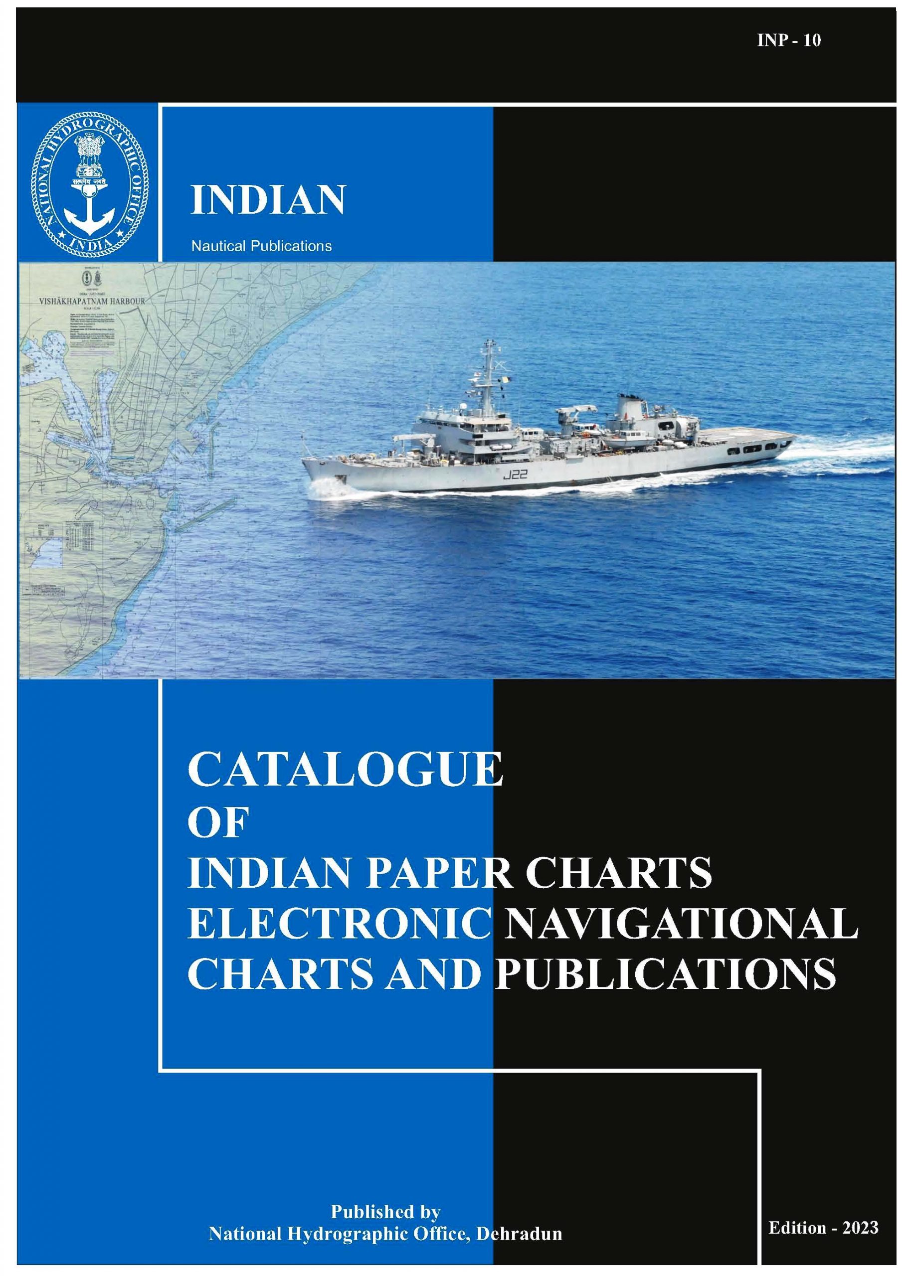 INP-10 (Catalogue of Indian Charts, ENCs & Publications)